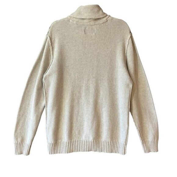 Outpost Makers Mens Pullover Sweater Shawl+Toggle Collar XL Fair Isle Gorpcore - Picture 9 of 14